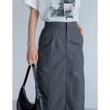 ライトツイルサイドラインor無地ナロースカート | Re:EDIT | 詳細画像10