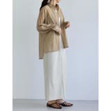 ライトツイルサイドラインor無地ナロースカート | Re:EDIT | 詳細画像27