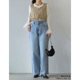 サテンハートネックフロントジップビスチェ | Re:EDIT | 詳細画像16