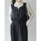 サテンハートネックフロントジップビスチェ | Re:EDIT | 詳細画像22