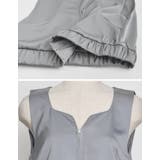 サテンハートネックフロントジップビスチェ | Re:EDIT | 詳細画像26