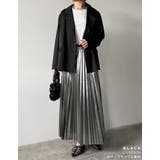 サテンダブルテーラードジャケット | Re:EDIT | 詳細画像9