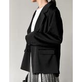 サテンダブルテーラードジャケット | Re:EDIT | 詳細画像10