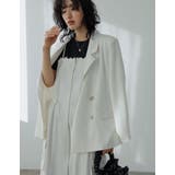 サテンダブルテーラードジャケット | Re:EDIT | 詳細画像26