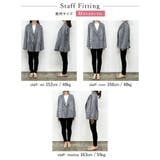 サテンダブルテーラードジャケット | Re:EDIT | 詳細画像30