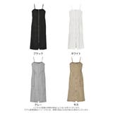 [低身長サイズ有]2WAYサテンフロントジップキャミワンピース | Re:EDIT | 詳細画像18 