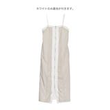 [低身長サイズ有]2WAYサテンフロントジップキャミワンピース | Re:EDIT | 詳細画像32 