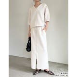 ダンボールハートネックランタンスリーブトップス | Re:EDIT | 詳細画像11