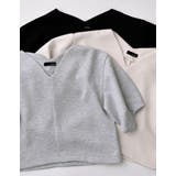 ダンボールハートネックランタンスリーブトップス | Re:EDIT | 詳細画像2