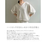 ダンボールハートネックランタンスリーブトップス | Re:EDIT | 詳細画像6