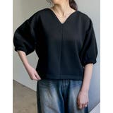 ダンボールハートネックランタンスリーブトップス | Re:EDIT | 詳細画像27