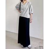 ダンボールハートネックランタンスリーブトップス | Re:EDIT | 詳細画像33