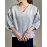 ダンボールハートネックランタンスリーブトップス | Re:EDIT | 詳細画像35