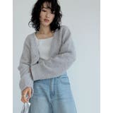 リボンテープヤーンベルトデザインショート丈ボレロ | Re:EDIT | 詳細画像7