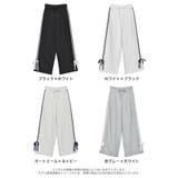 [低身長サイズ有]裏毛サイドラインリボンパンツ | Re:EDIT | 詳細画像18 