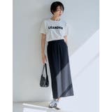 ブラック(001) | [低身長/大きいサイズ有]前後2WAYミラノリブニットナロースカート | Re:EDIT