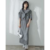 [低身長/大きいサイズ有]前後2WAYミラノリブニットナロースカート | Re:EDIT | 詳細画像14 