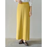 [低身長/大きいサイズ有]前後2WAYミラノリブニットナロースカート | Re:EDIT | 詳細画像21 