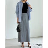 [低身長/大きいサイズ有]前後2WAYミラノリブニットナロースカート | Re:EDIT | 詳細画像26 