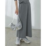 [低身長/大きいサイズ有]前後2WAYミラノリブニットナロースカート | Re:EDIT | 詳細画像28 