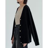 ミラノリブハートボタンニットカーディガン | Re:EDIT | 詳細画像27