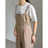 [低身長/高身長サイズ有]カットツイルサイドカッティングデザインオールインワン | Re:EDIT | 詳細画像17 