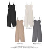 [低身長/高身長サイズ有]カットツイルサイドカッティングデザインオールインワン | Re:EDIT | 詳細画像18 