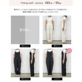 [低身長/高身長サイズ有]カットツイルサイドカッティングデザインオールインワン | Re:EDIT | 詳細画像36 
