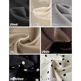 [オケージョン セレモニー][低身長サイズ有]無地orドット柄サテンナロースカー… | Re:EDIT | 詳細画像19 