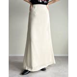 [オケージョン セレモニー][低身長サイズ有]サテンナロースカート | Re:EDIT | 詳細画像5 