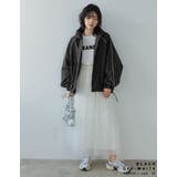 ナイロンコードデザインフルジップパーカー | Re:EDIT | 詳細画像7