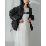 ナイロンコードデザインフルジップパーカー | Re:EDIT | 詳細画像10