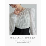 [MEISM by Re:EDIT]パフショルダーショート丈ギャザーカットソート… | Re:EDIT | 詳細画像4 