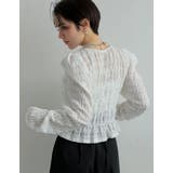 [MEISM by Re:EDIT]パフショルダーショート丈ギャザーカットソート… | Re:EDIT | 詳細画像7 