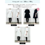 バックリボンパフスリーブジャガードワンピース | Re:EDIT | 詳細画像25