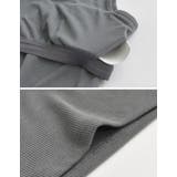 カップ付きクロップドリブタンクトップ | Re:EDIT | 詳細画像25