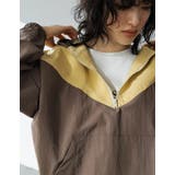 ナイロンタフタ配色アノラックパーカー | Re:EDIT | 詳細画像9