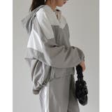 ナイロンタフタ配色アノラックパーカー | Re:EDIT | 詳細画像23