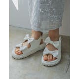 [大きいサイズ有]リボンデザインスポーツサンダル | Re:EDIT | 詳細画像6 