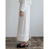 フラワーモチーフナロースカート | Re:EDIT | 詳細画像10