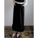 フラワーモチーフナロースカート | Re:EDIT | 詳細画像4