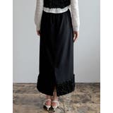 フラワーモチーフナロースカート | Re:EDIT | 詳細画像26