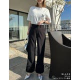 フラワーモチーフストレートパンツ | Re:EDIT | 詳細画像10