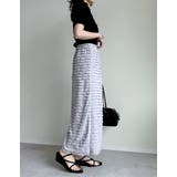 [低身長サイズ有]カットフリルナロースカート | Re:EDIT | 詳細画像15 