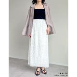 [低身長サイズ有]カットフリルナロースカート | Re:EDIT | 詳細画像5 