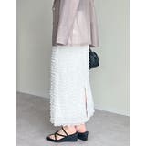 [低身長サイズ有]カットフリルナロースカート | Re:EDIT | 詳細画像6 