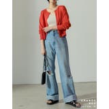 シアーニット長袖カーディガン | Re:EDIT | 詳細画像16