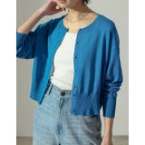 シアーニット長袖カーディガン | Re:EDIT | 詳細画像5