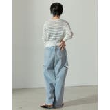 シアーニット長袖カーディガン | Re:EDIT | 詳細画像24