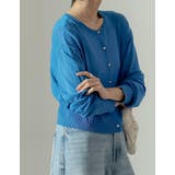 シアーニット長袖カーディガン | Re:EDIT | 詳細画像28